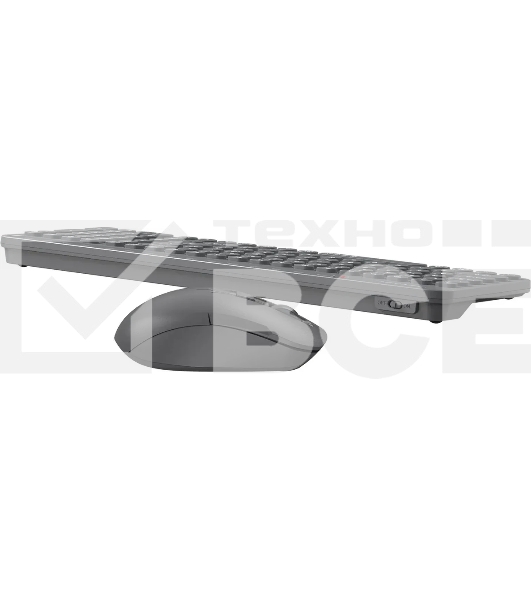 Клавиатура + мышь A4Tech Fstyler FG3300 Air2 клав:серый мышь:серый USB беспроводная slim Multimedia