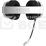 Наушники с микрофоном A4Tech Bloody GR370 белый мониторные BT оголовье (GR370), фото4