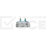 Клемма Rexant СМК 222-424 проходная 4 полюса (0,08-4мм²), серая (25 шт/уп), фото3