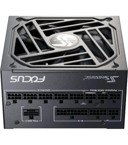 Блок питания Seasonic ATX 1000W Focus GX-1000 80 PLUS gold (20+4pin) APFC 135мм fan 10xSATA Cab Manag RTL