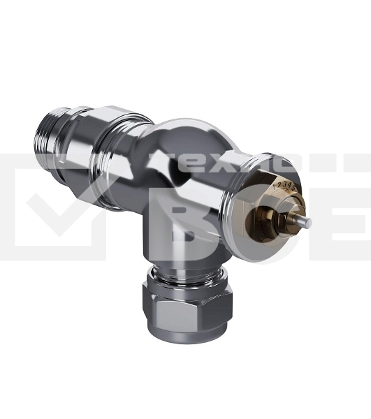 Набор термостатический осевой Royal Thermo Design Pro 15мм М30х1,5 (Хром)