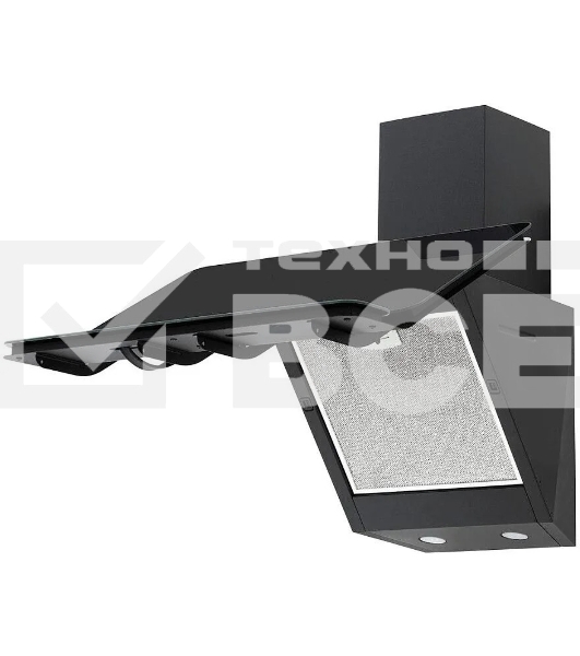 Вытяжка кухонная Krona SATURN 600 DN BLACK 4S