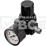Регулятор давления с манометром Denzel R1500, 12 бар, 1/4
