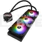 Система водяного охлаждения Thermalright Core Vision 360 ARGB Soc-AM5/AM4/1200/1700/1851 черный 4-pin 28.1dB Al LCD Ret (C-VISION-360-BL-ARGB), фото5