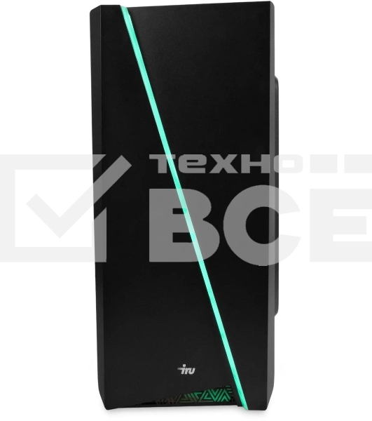 Компьютер IRU Game 310H6GE MT i5 12400F (2.5) 16Gb SSD512Gb RTX3060 12Gb Free DOS GbitEth 650W черный (2000612)