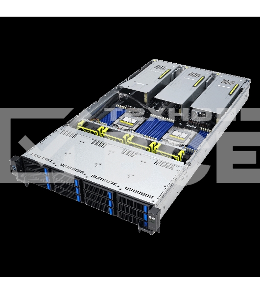 Серверная платформа ASUS RS720A-E12-RS12/10G/2.6kW/8NVMe/OCP