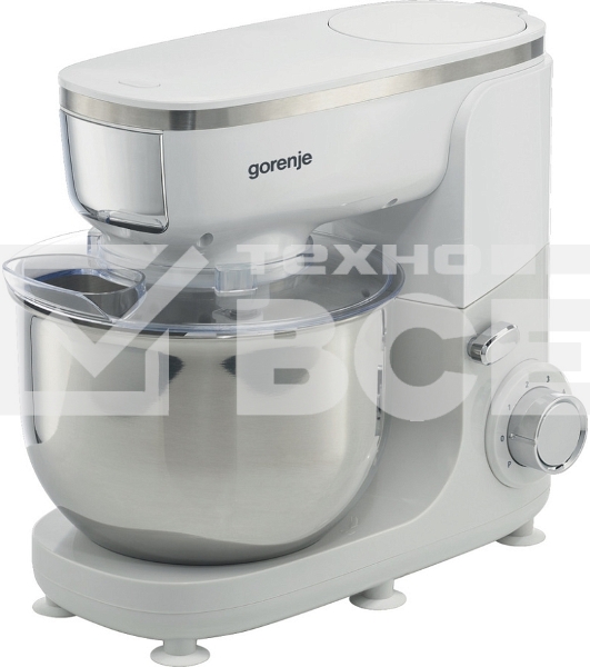 Кухонная машина Gorenje MMC1005W планетар.вращ. 1000Вт белый