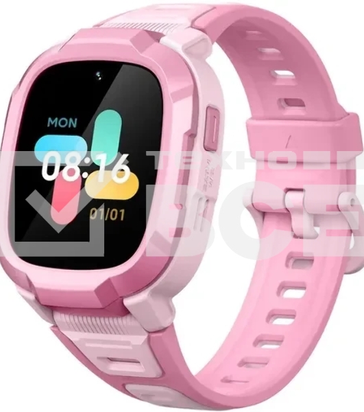 Детские умные часы Mibro P6 розовые