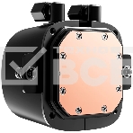 Система водяного охлаждения ID-Cooling FX240 LCD (Soc 1851/1700/1200/115X/AM5/AM4, 2x120мм fan, 2000rpm, 27.2 дБ, 300W, PWM 4-pin/5V 3Pin ARGb,Cop) (FX240 LCD), фото2