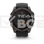 Смарт-часы Garmin Fenix 8 Solar Sapphire титановый угольно-серый DLC, черный 51мм, фото13