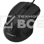 Мышь проводная CROWN CMM-311 черный, фото4