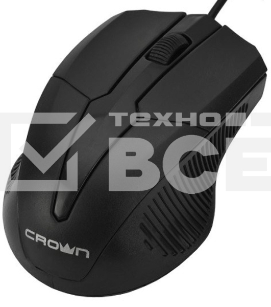 Мышь проводная CROWN CMM-311 черный
