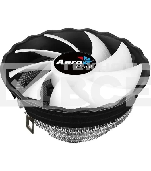 Кулер для процессора Aerocool/Formula Air Frost Plus серебристый, 120 мм, алюминий, 1500 об/мин, 24.2 дБ, 3 pin, 110 Вт, 70 мм