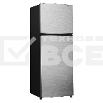 Холодильник Hitachi HRTN6443SXCS серебристый двухкамерный 315/94л морозилка сверху, фото2