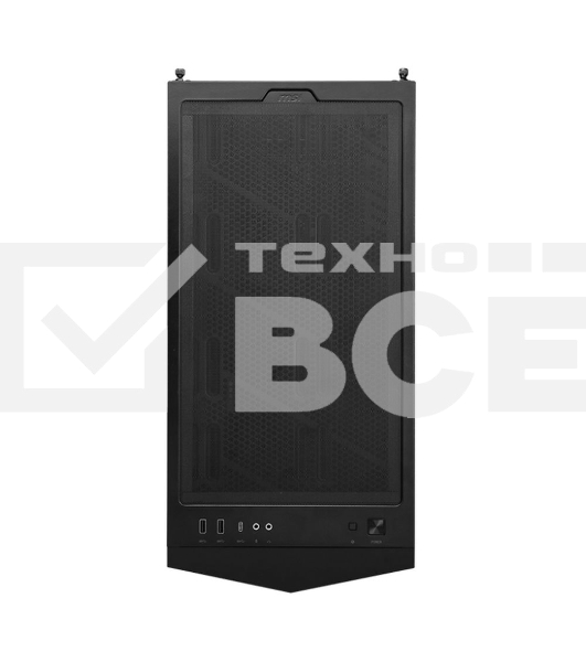 Компьютерный корпус MSI MPG GUNGNIR 300P AIRFLOW Midi Tower, EATX, 2xUSB 3.2 Gen 1, 1xUSB 3.2 Gen2 Type-C, 4x120мм PWM black Fan, 1x80мм Fan, 2x 6015 Fan, MPG PCI-E 4.0 X16 RISER CABLE, Tempered Glass Window