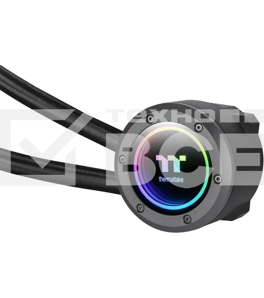 Система водяного охлаждения Thermaltake TH240 V2 ARGB Soc-AM5/AM4/1151/1200/1700 черный 4-pin 25.8dB Al+Cu Ret (CL-W361-PL12SW-A)