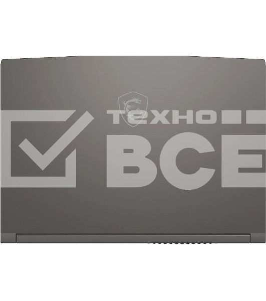 Ноутбук MSI Thin 15 B12UCX-3061XRU серый космос Intel Core i7-12650H/16Gb/SSD512Gb/RTX 2050 4Gb/15.6