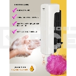 Дозатор для мыла Puff-8110 350 мл, белый, ABS-пластик, фото12