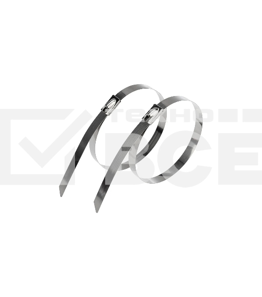 Хомут-стяжка стальная Rexant 300x7,9 мм, упаковка 50 шт.