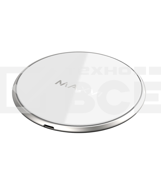Беспроводное зарядное устройство Maxvi A315W2 15W 3А, белый