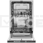 Посудомоечная машина ARDO DBEA9452B2, черный, 44.8 см, 10 компл., 49 дБ, класс: А++, фото 1