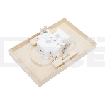 Розетка 2-м СП AtlasDesign 16А IP20 без заземл. защ. шторки в сборе беж. SE ATN000222, фото2