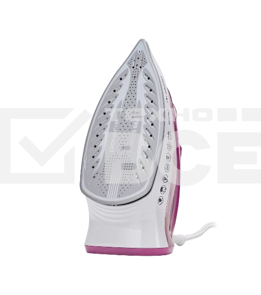 Утюг Polaris PIR2668AK 3m белый/розовый 2600Вт