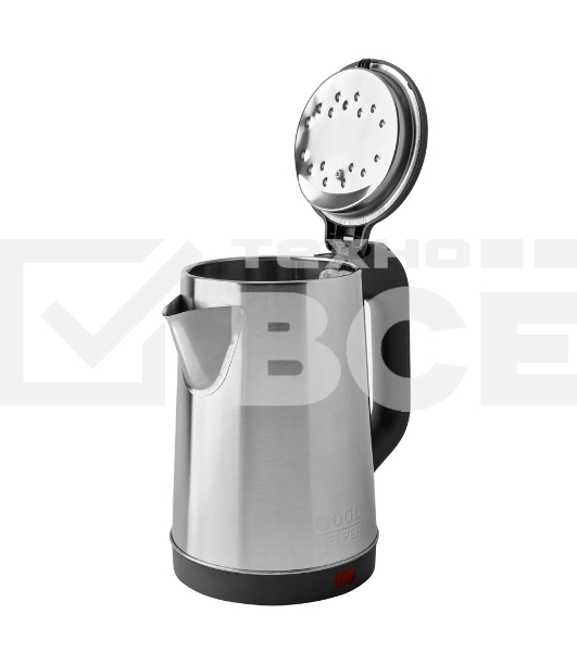 Чайник электрический Goodhelper KS-18B08 1.8 л, нержавейка, 1500 Вт