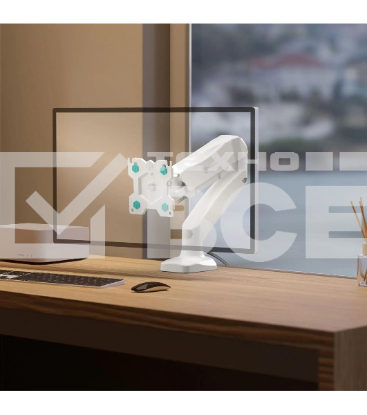 Кронштейн (держатель) ONKRON G80 для монитора 13'-32' дюймов настольный, белый