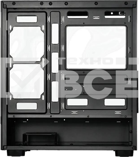 Корпус PcCooler C3Q500 BK черный без БП ATX 9x120мм 5x140мм 2xUSB3.0 audio bott PSU