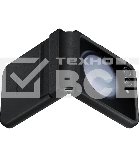 Чехол (клип-кейс) Samsung для Samsung Galaxy Z Flip5 Flap Eco-Leather Case B5 черный (EF-VF731PBEGRU)