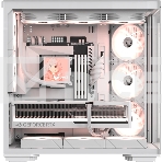 Компьютерный корпус Formula V Line Crystal Z7 PA White, ATX, TYPE-C*1, USB3.0*1, Front+Side Glass, SIDE 3x PERFORMANCE ARGB, REAR 2x PERFORMANCE ARGB, фото8
