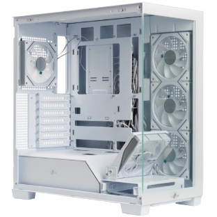 Корпус eATX Eurocase M9 Max-Fish tank M9 MAX 2ARGB 3_0_2 WHITE белый