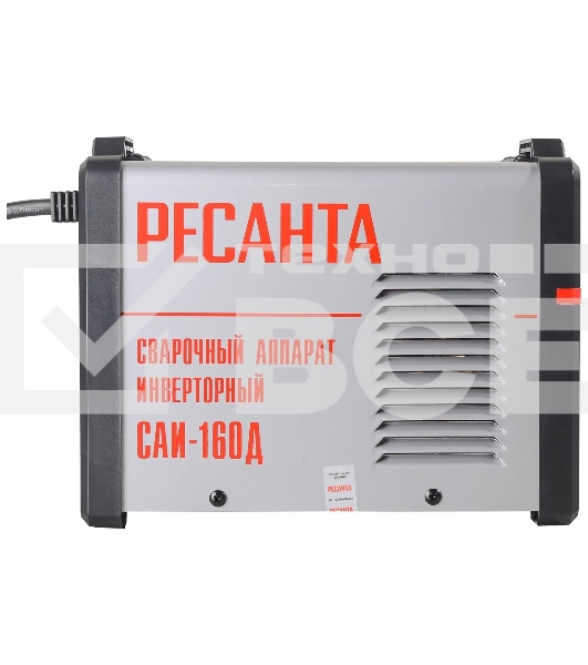 Сварочный аппарат Ресанта САИ-160Д инвертор ММА/TIG 6.5кВт