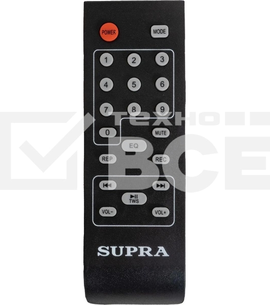 Минисистема SUPRA SMB-2150 черный 1200Вт FM USB BT SD (в комплекте: активн.+пассив.колонки)