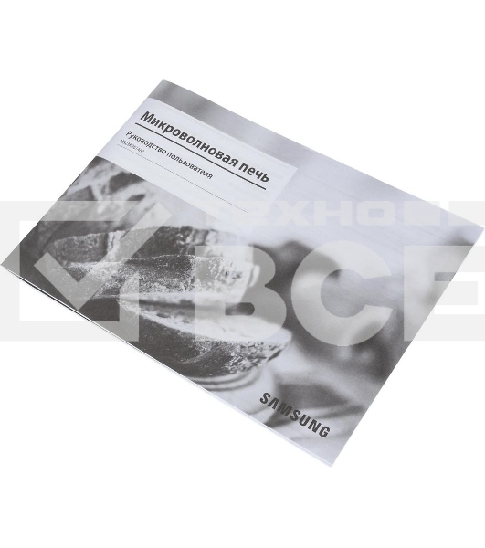 Микроволновая печь Samsung MS23K3614AK черный, 23 л, 800 Вт, переключатели - поворотный механизм