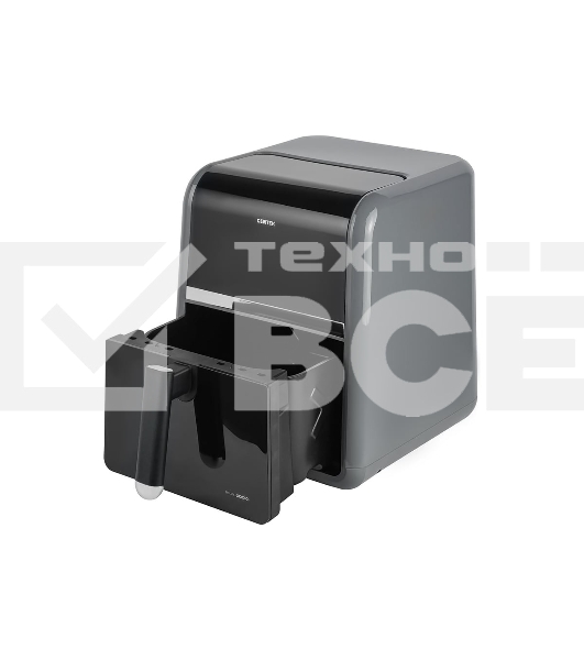 Аэрогриль Centek CT-3189 серый, 1500 Вт, 5 л, сенсор, 8 программ