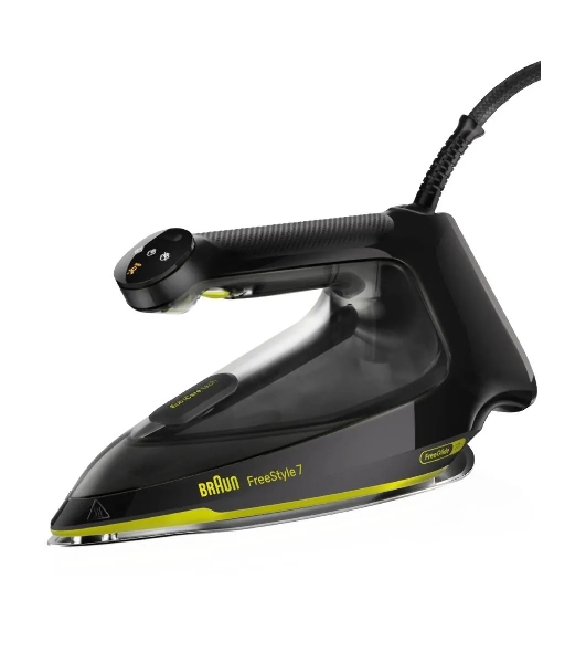 Утюг Braun FI7255GR черный/зеленый, 2000 Вт, 55 г/мин, 240 г/мин, 350 мл