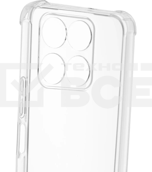 Чехол (клип-кейс) BoraSCO для Honor X6a 72472 прозрачный