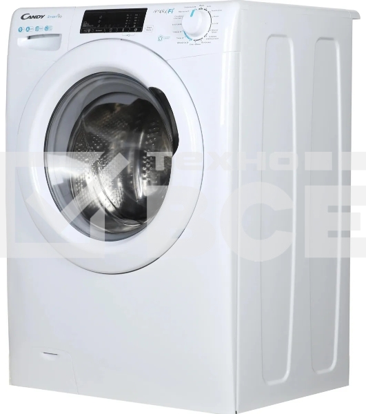 Стиральная машина Candy Smart Pro CSO 129T3/1-07 белый, загрузка фронтальная 9 кг, 1200 об/мин., класс: А