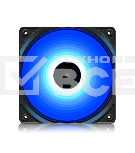 Вентилятор для корпуса DEEPCOOL RF120B черный, 120 мм, 1300 об/мин, 21.9 дБ, 3 pin