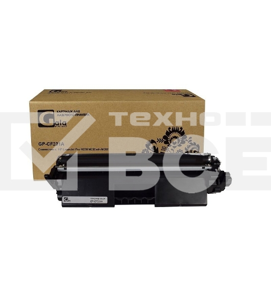 Картридж лазерный GalaPrint GP-CF231A (№31A) чёрный (5000 стр.) для HP LaserJet Pro M230/M230sdn/M206
