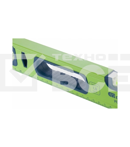 Уровень Сибртех алюминиевый ус-1.0-1500 фрезерованный 3 глазка рукоятки 1500мм