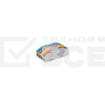 Клемма Rexant СМК 222-424 проходная 4 полюса (0,08-4мм²), серая (25 шт/уп), фото 1