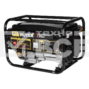 Электрогенератор бензиновый Huter DY4000L, 3.3 кВт, 68 дБ, 40.3 кг