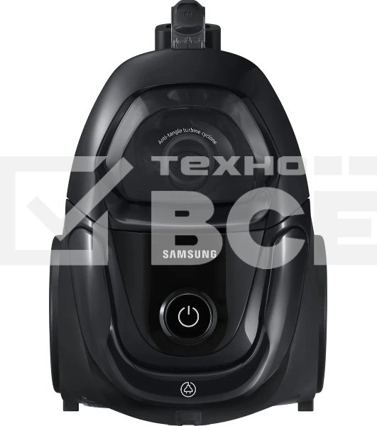 Пылесос Samsung VC18M31C0HG/EV черный, 380/1800 Вт, уборка сухая, пылесборник контейнер 2 л