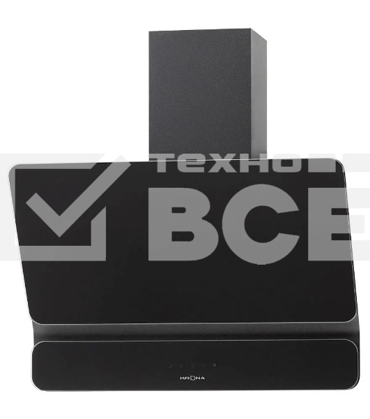Вытяжка кухонная Krona SATURN 600 DN BLACK 4S