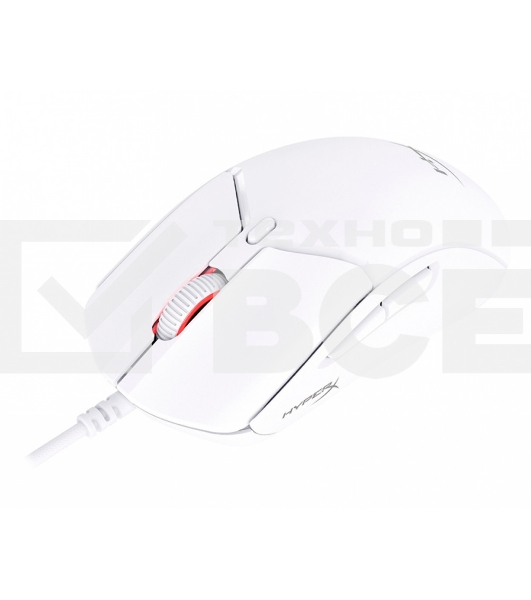 Мышь проводная HyperX Pulsefire Haste 2 белый, 26000 dpi, USB, кнопки - 6