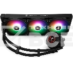 Система водяного охлаждения Thermalright Core Vision 360 ARGB Soc-AM5/AM4/1200/1700/1851 черный 4-pin 28.1dB Al LCD Ret (C-VISION-360-BL-ARGB), фото6