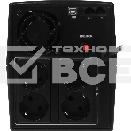 Источник бесперебойного питания Ippon Back Basic 1500 Euro 900Вт 1500ВА черный, фото19